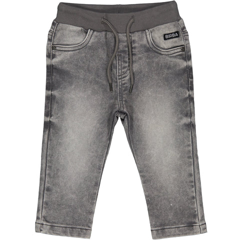 PANTALONE FELPA EFFETTO DENIM