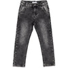 PANTALONE FELPA EFFETTO DENIM