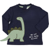 TSHIRT DINOSAURO CON CODA 3D