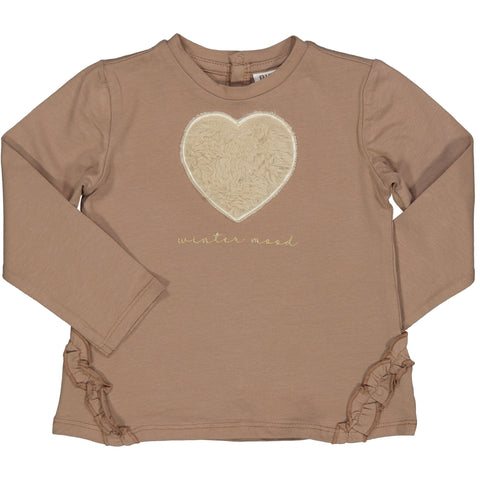 TSHIRT CUORE PELOUCHE