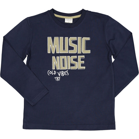 TSHIRT MUSIC NOISE CON RICAMI