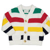 CARDIGAN TRICOT RIGATO MULTICOLOR