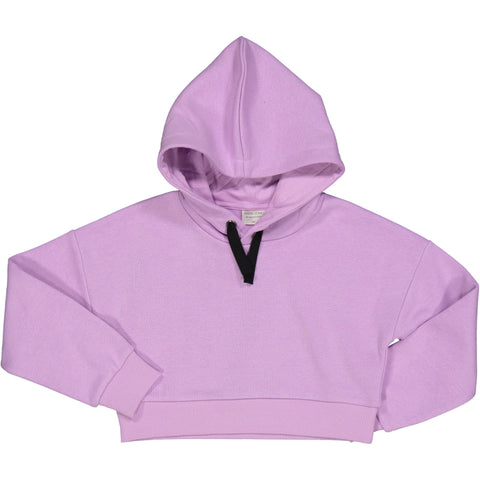 HOODIE CROPPED IN FELPA