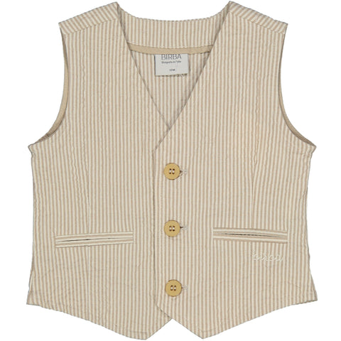 GILET IN TESSUTO GOFFRATO